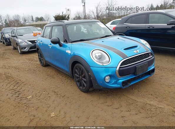 WMWXU3C3XH2F49473 2017 MINI HARDTOP Синий Передняя правая четверть