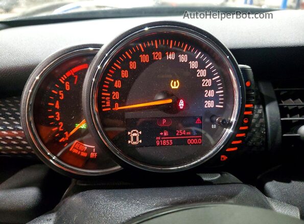 WMWXU3C55H2D32494 2017 MINI COOPER Черный Вид щитка приборов