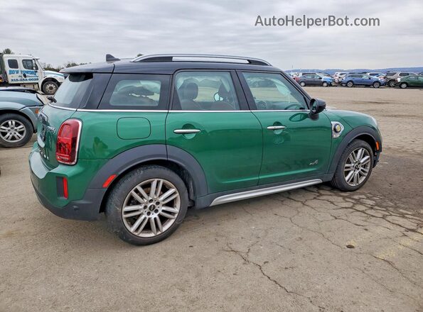 WMZ23BS04P3P51717 2023 MINI COOPER Зеленый Задняя правая четверть