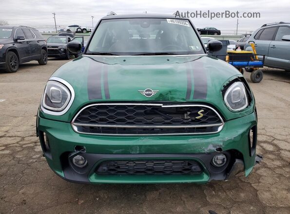 WMZ23BS04P3P51717 2023 MINI COOPER Зеленый Вид спереди