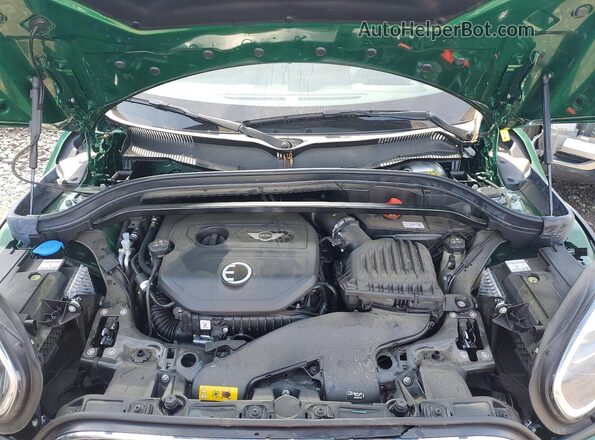 WMZ23BS04P3P51717 2023 MINI COOPER Зеленый Вид задней части салона