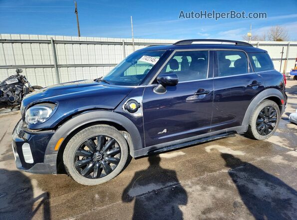 WMZ23BS06M3M93342 2021 MINI COOPER Blue Передня ліва чверть