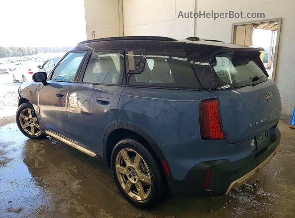 WMZ23GA02S7T08904 2025 MINI COUNTRYMAN Синий Задняя правая четверть