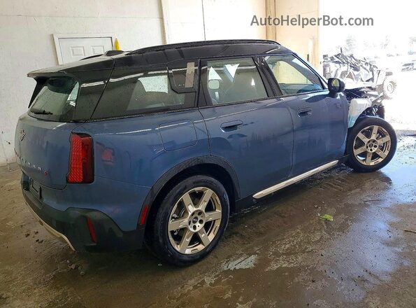 WMZ23GA02S7T08904 2025 MINI COUNTRYMAN Синий Передняя правая четверть
