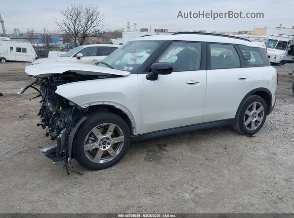WMZ23GA07S7R36747 2025 MINI COUNTRYMAN Белый Передняя левая четверть