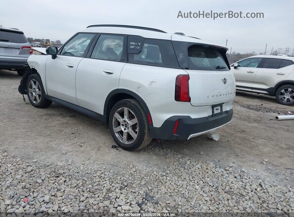WMZ23GA07S7R36747 2025 MINI COUNTRYMAN Белый Задняя левая четверть