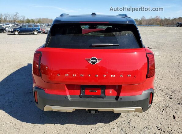 WMZ23GA08T7T82989 2026 MINI COUNTRYMAN Red Widok z tyłu