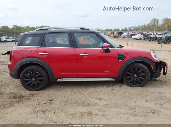 WMZ43BR07M3N19557 2021 MINI COUNTRYMAN Красный Вид задней части салона