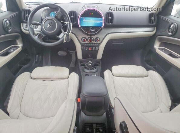 WMZ53BR00P3R23907 2023 MINI COOPER Blue Widok deski rozdzielczej