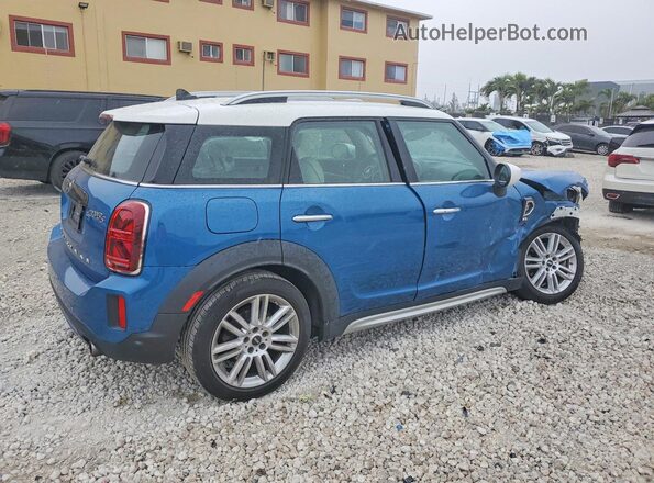 WMZ53BR00P3R23907 2023 MINI COOPER Blue Tył prawy