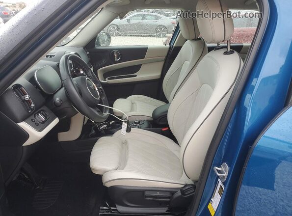 WMZ53BR00P3R23907 2023 MINI COOPER Blue Widok wnętrza z przodu