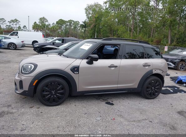 WMZ53BR00R3R42959 2024 MINI COUNTRYMAN Кремовый Панорамный вид салона 360°