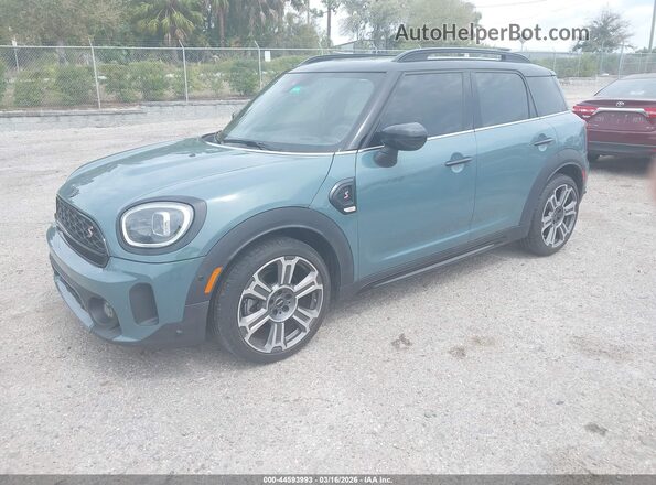 WMZ53BR08P3R29440 2023 MINI COUNTRYMAN Серый Передняя левая четверть