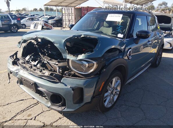 WMZ83BR08P3R07161 2023 MINI COUNTRYMAN Light Blue Передняя левая четверть