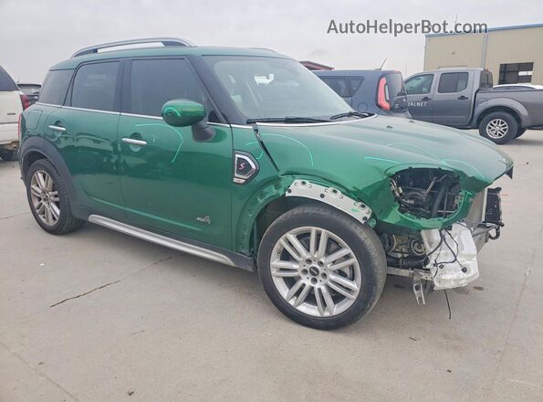 WMZ83BR09R3S16773 2024 MINI COOPER Зеленый Передняя правая четверть