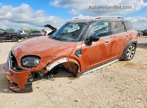 WMZYS7C33J3E07504 2018 MINI COOPER Оранжевый Передняя левая четверть