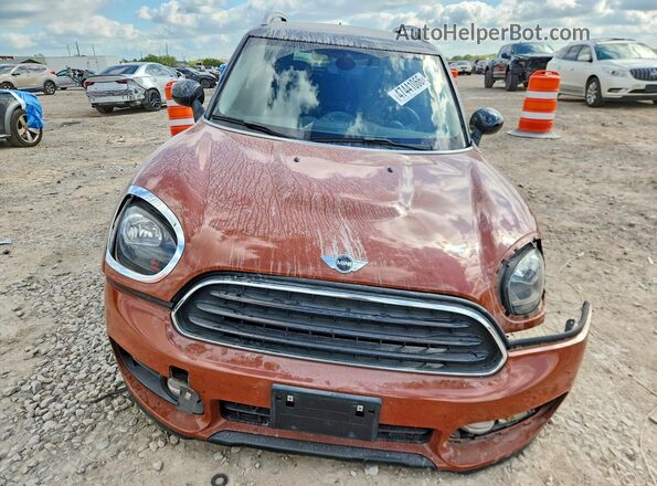 WMZYS7C33J3E07504 2018 MINI COOPER Оранжевый Вид спереди