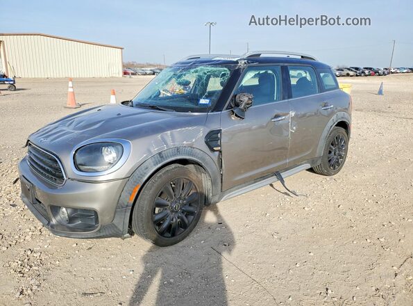 WMZYS7C35H3B62814 2017 MINI COOPER Серебряный Передняя левая четверть