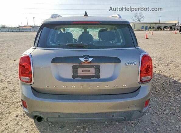 WMZYS7C35H3B62814 2017 MINI COOPER Серебряный Вид сзади