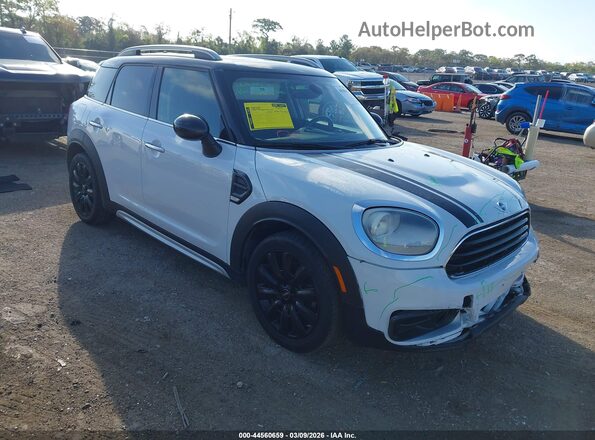 WMZYS7C35J3E08878 2018 MINI COUNTRYMAN Белый Передняя правая четверть