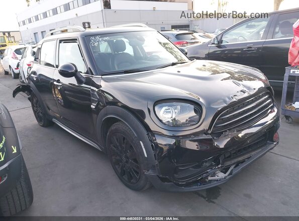 WMZYS7C51K3F46484 2019 MINI COUNTRYMAN Черный Передняя правая четверть