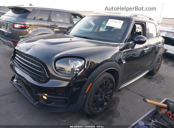 WMZYS7C51K3F46484 2019 MINI COUNTRYMAN Черный Передняя левая четверть