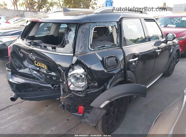 WMZYS7C51K3F46484 2019 MINI COUNTRYMAN Черный Задняя правая четверть