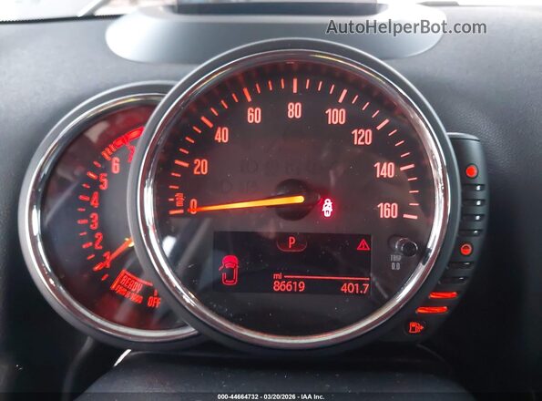 WMZYT3C33H3D97833 2017 MINI COUNTRYMAN Белый Вид задних сидений