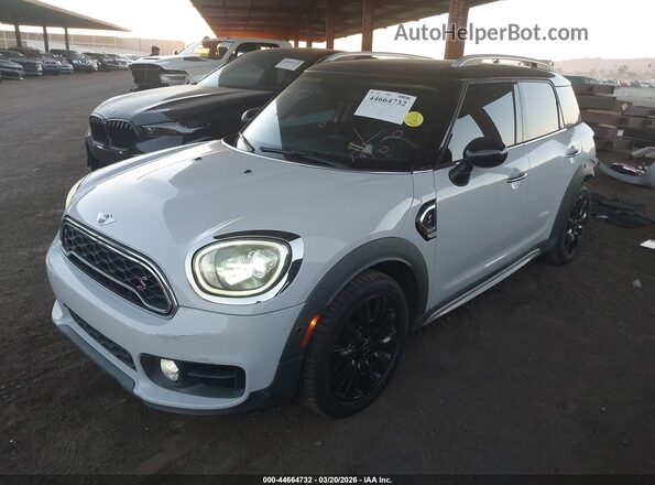 WMZYT3C33H3D97833 2017 MINI COUNTRYMAN Белый Передняя левая четверть
