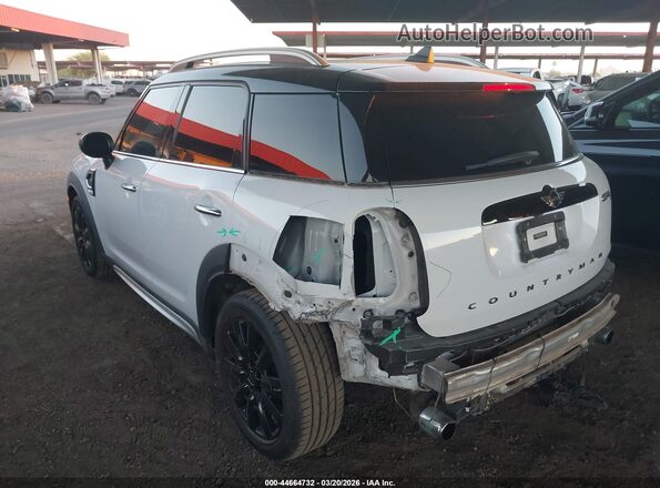 WMZYT3C33H3D97833 2017 MINI COUNTRYMAN Белый Задняя левая четверть