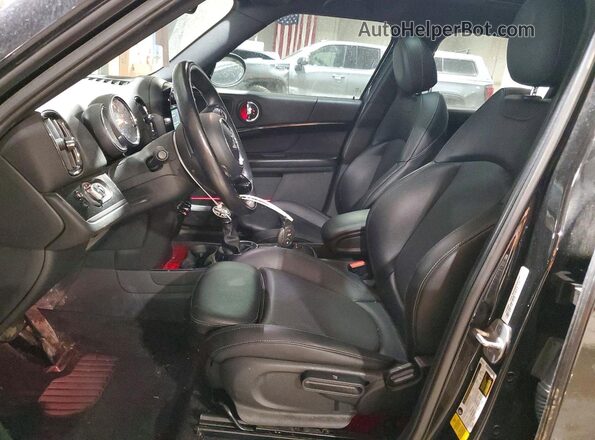 WMZYT3C34H3D97727 2017 MINI COOPER Black Vista interior delantera