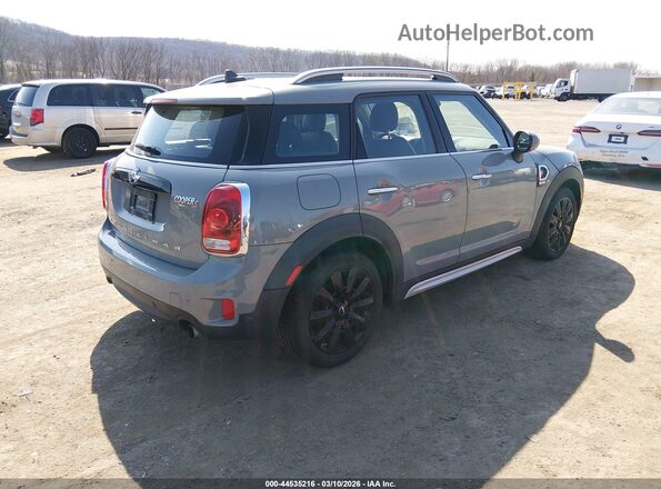WMZYT5C33J3E59507 2018 MINI COUNTRYMAN Gray Задня права чверть