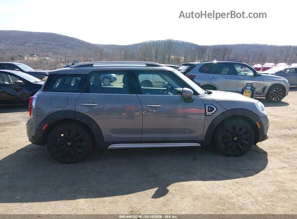 WMZYT5C33J3E59507 2018 MINI COUNTRYMAN Gray Вид задньої частини салону