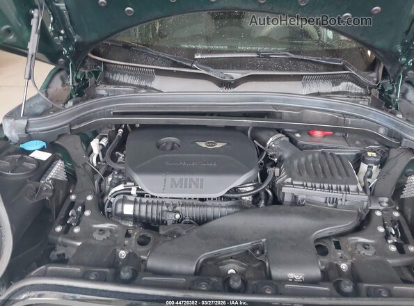 WMZYT5C34H3B66743 2017 MINI COUNTRYMAN Зеленый Вид сзади