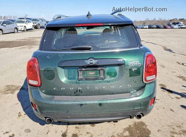 WMZYT5C50K3E63369 2019 MINI COOPER Зеленый Вид сзади