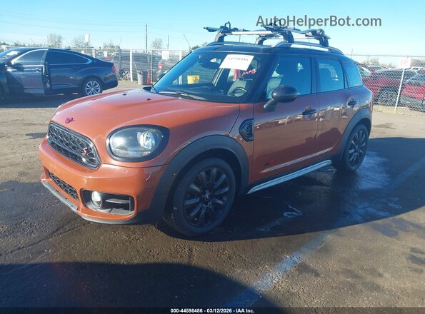 WMZYT5C53K3E69408 2019 MINI COUNTRYMAN Оранжевый Передняя левая четверть