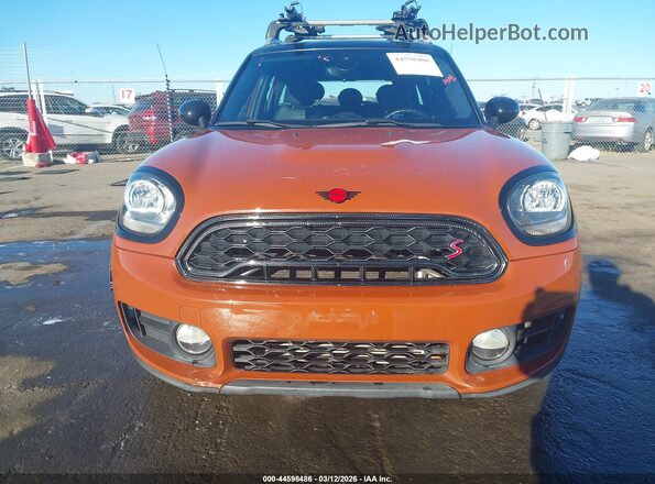 WMZYT5C53K3E69408 2019 MINI COUNTRYMAN Оранжевый Вид щитка приборов