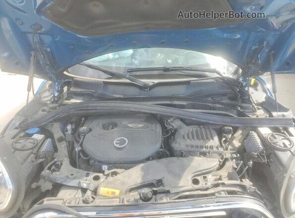 WMZYU7C53K3F93462 2019 MINI COOPER Синий Вид задней части салона