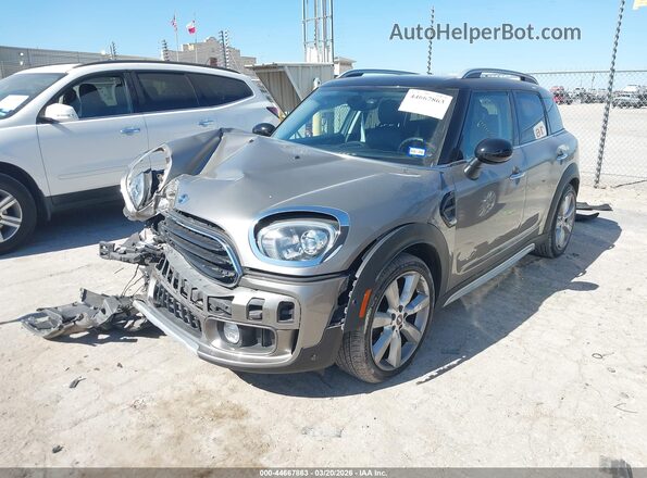 WMZYV5C32H3E02686 2017 MINI COUNTRYMAN Серый Передняя левая четверть