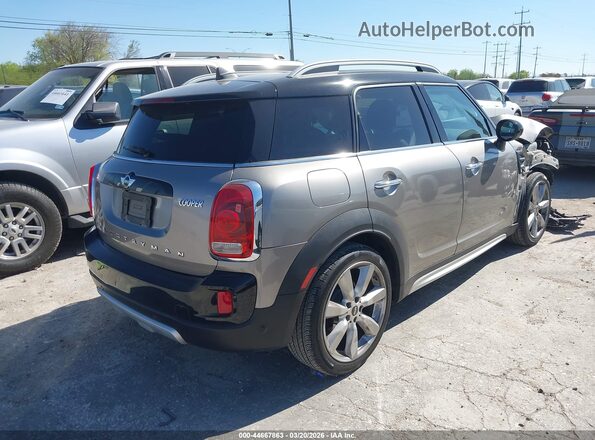WMZYV5C32H3E02686 2017 MINI COUNTRYMAN Серый Задняя правая четверть