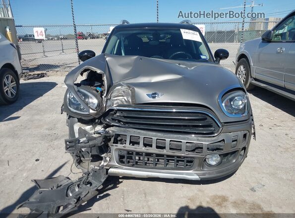 WMZYV5C32H3E02686 2017 MINI COUNTRYMAN Серый Вид задней части салона