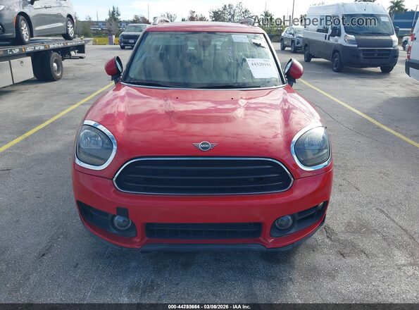 WMZYW3C02L3L21751 2020 MINI COUNTRYMAN Красный Вид задней части салона