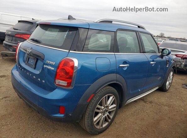 WMZYW5C08L3L05128 2020 MINI COOPER Синий Задняя правая четверть