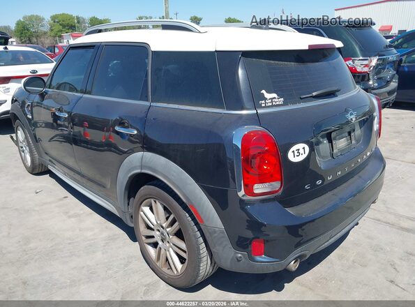 WMZYW7C05L3L80932 2020 MINI COUNTRYMAN Черный Задняя левая четверть