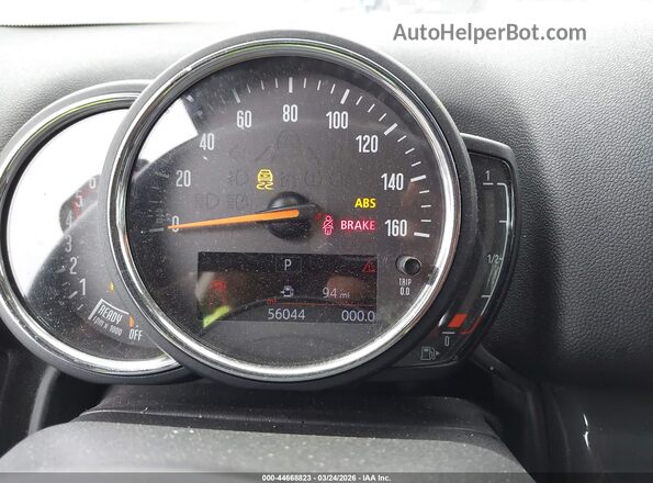 WMZYW7C07L3L89003 2020 MINI COUNTRYMAN White Вид задніх сидінь