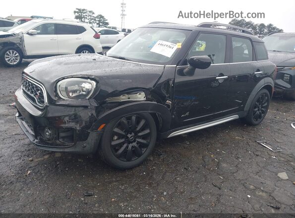 WMZYX1C08L3L43979 2020 MINI COUNTRYMAN Черный Передняя левая четверть