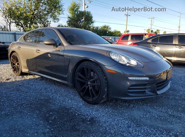 WP0AA2A70GL004289 2016 PORSCHE PANAMERA Серый Передняя правая четверть