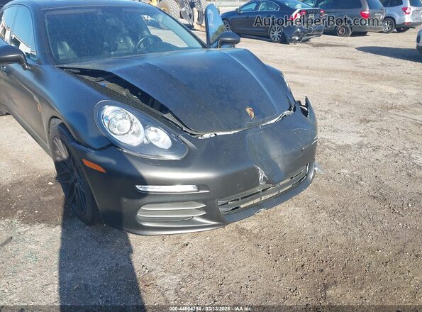 WP0AA2A71GL000980 2016 PORSCHE PANAMERA Черный Вид спереди