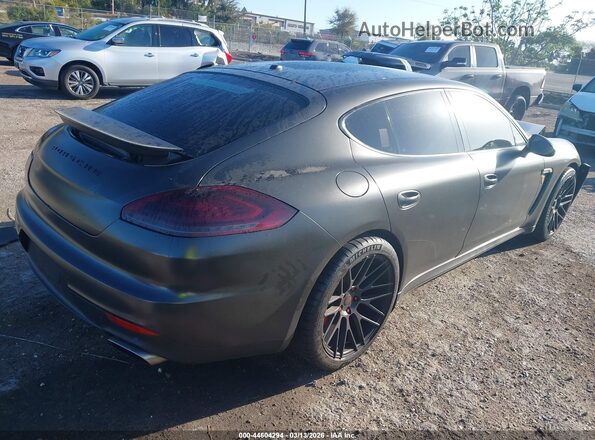 WP0AA2A71GL000980 2016 PORSCHE PANAMERA Черный Задняя правая четверть