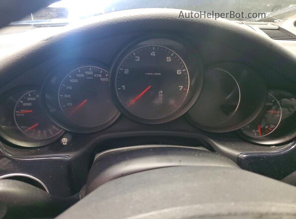 WP0AA2A71GL003605 2016 PORSCHE PANAMERA Черный Вид щитка приборов